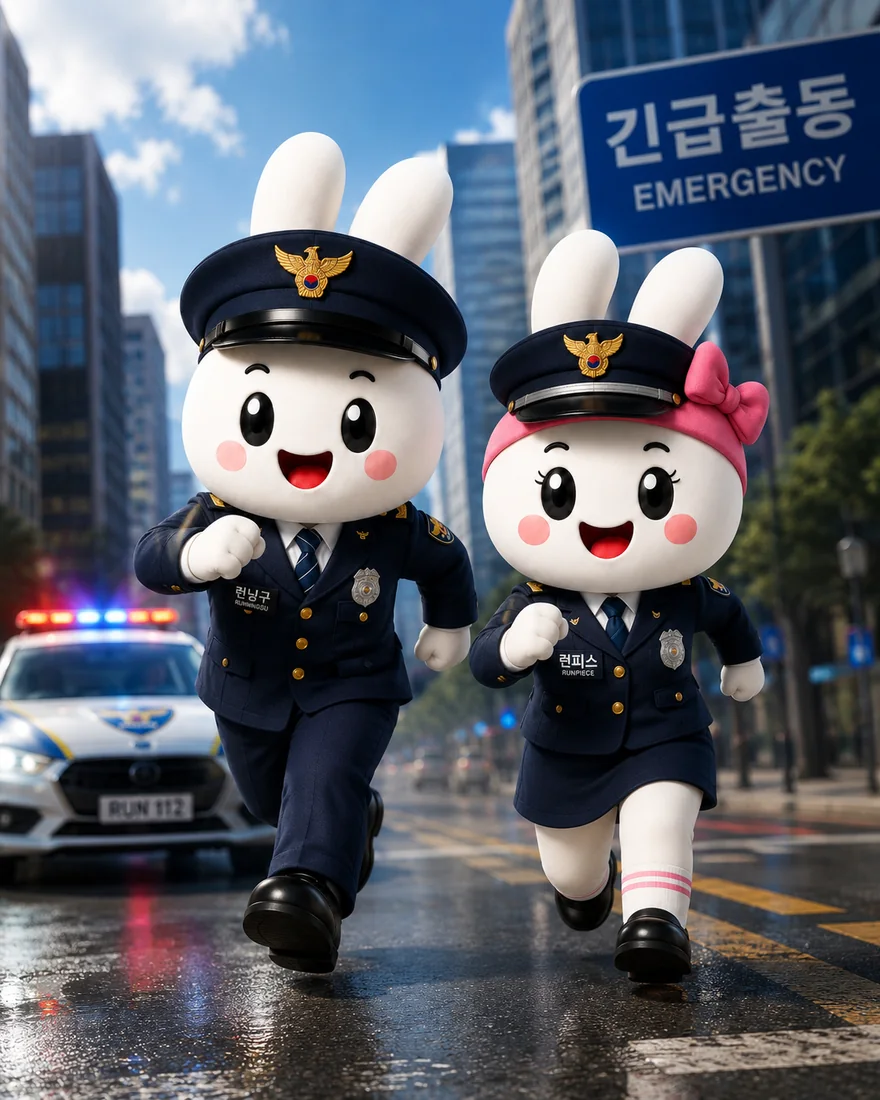 순찰차 출동