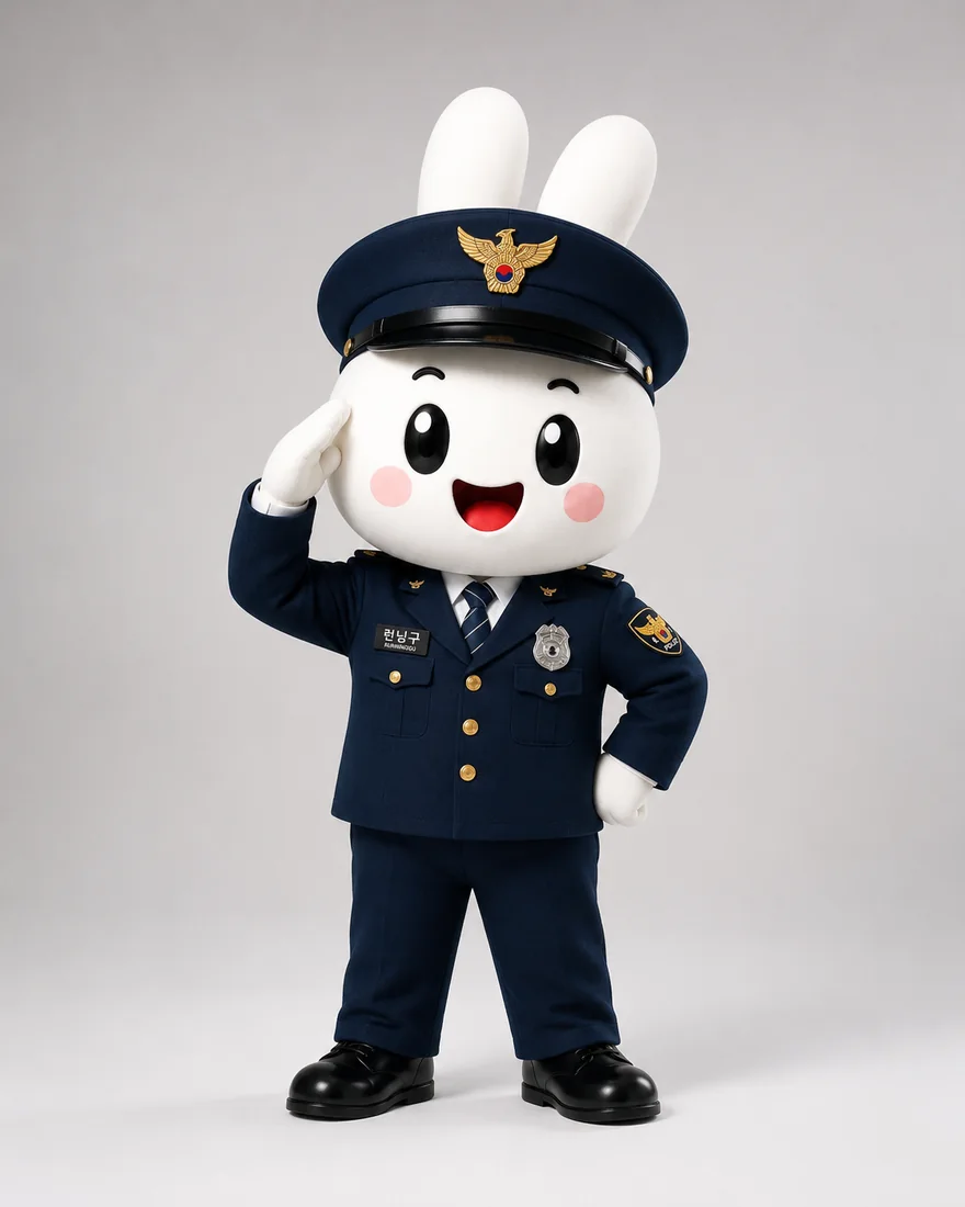 런닝구 정복 경례