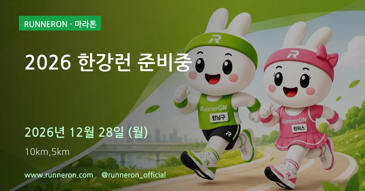 2026 한강런 준비중 대표 이미지